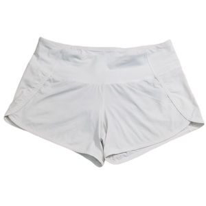 Lululemon Sz 6 White Speed Short